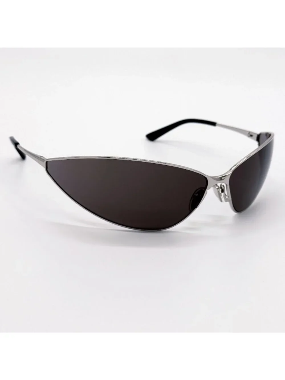 NEW BALENCIAGA BB0315S 004 SUNGLASSES SILVER UNISEX EYEWEAR BALENCIAGA